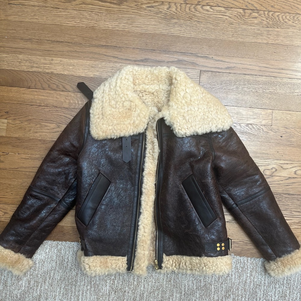 - Sandro paris-rare bomber jacket - size medium